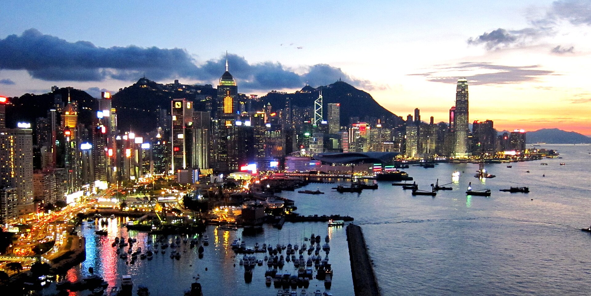 Hong Kong skyline